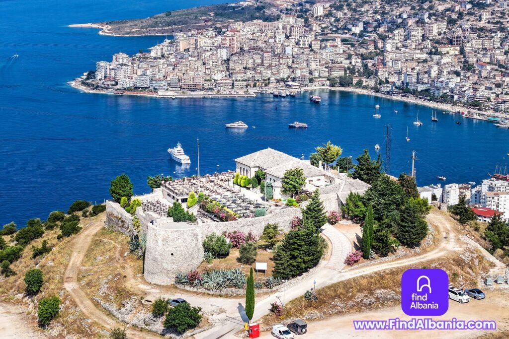 Sunset view of Sarandë promenade – 150things to do in Sarande