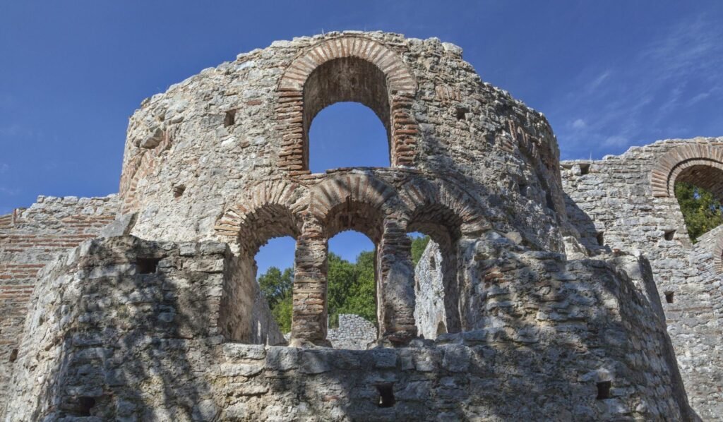Ancient Theater Butrint National Park Albania find saranda